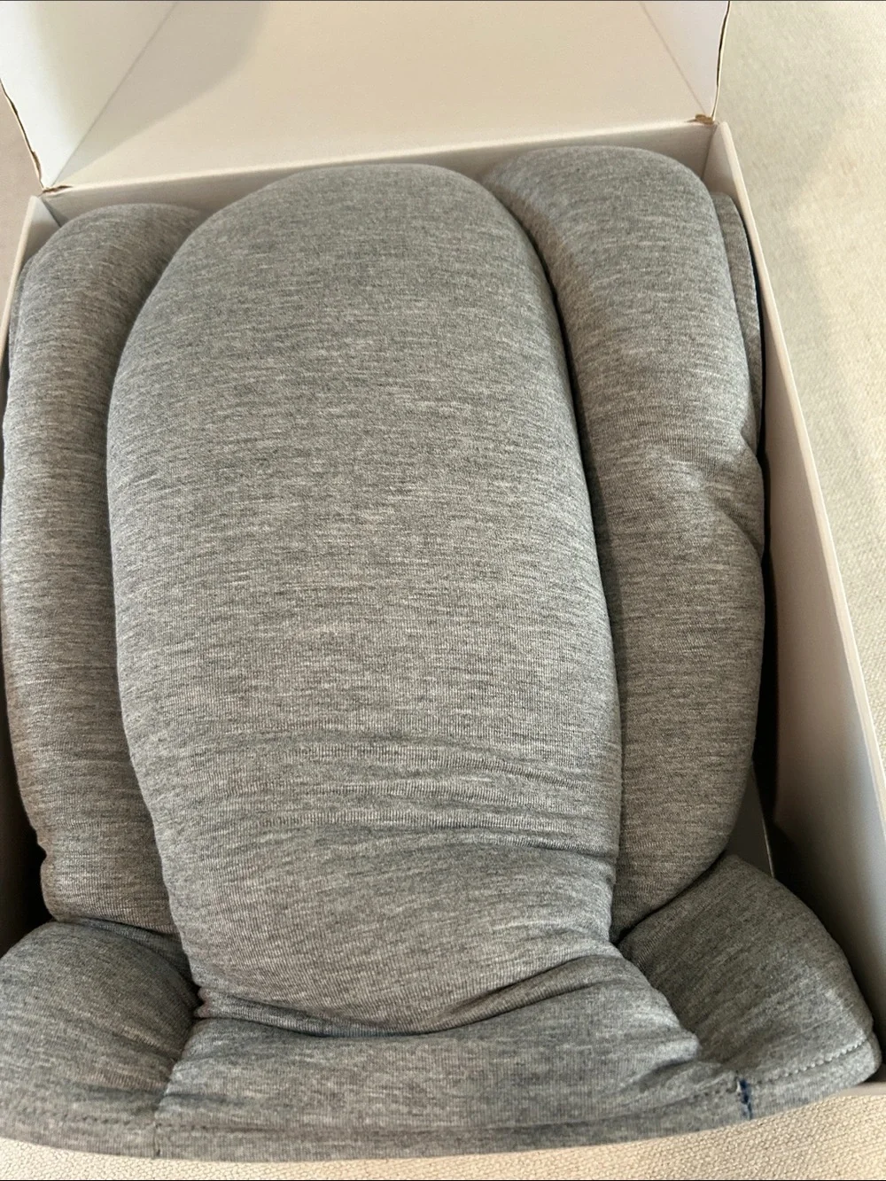 OSTRICHPILLOW Original Napping Pillow, Blue/Grey, NWT